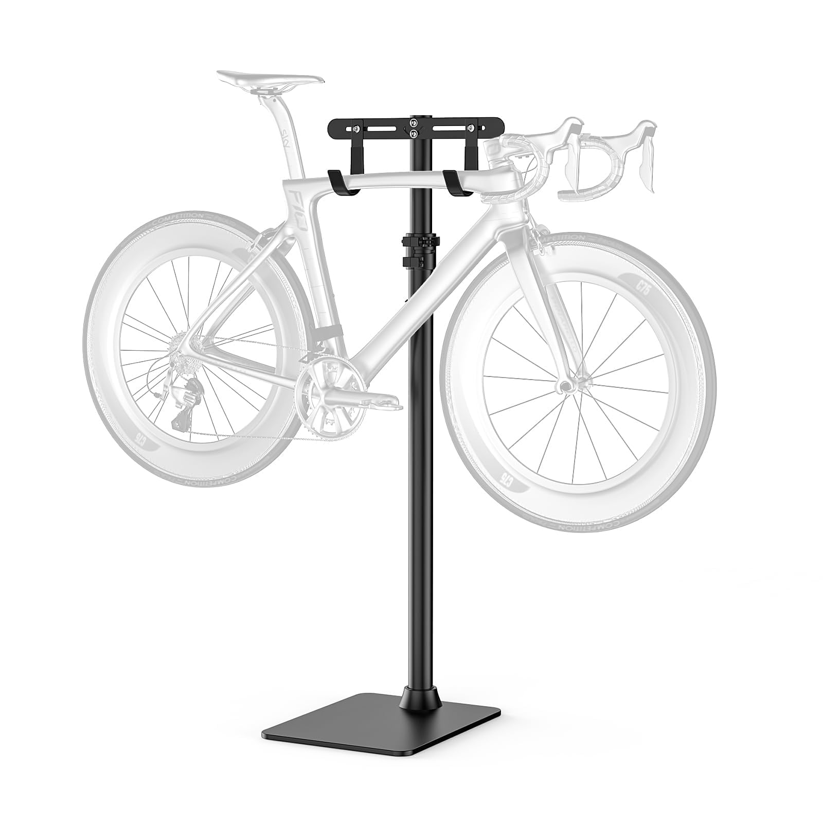 

RemixOri Крючок для велосипеда Регулируемая высота Горизонтальный Не требует обслуживания Изготовлен из ржавчины Велосипедный дорожный крест Удобный для использования в помещении Подставка, подставка,