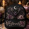 D print Halloween baseball cap women's spring and summer sunshade sun protection cap American style versatile fashion hat sun protection