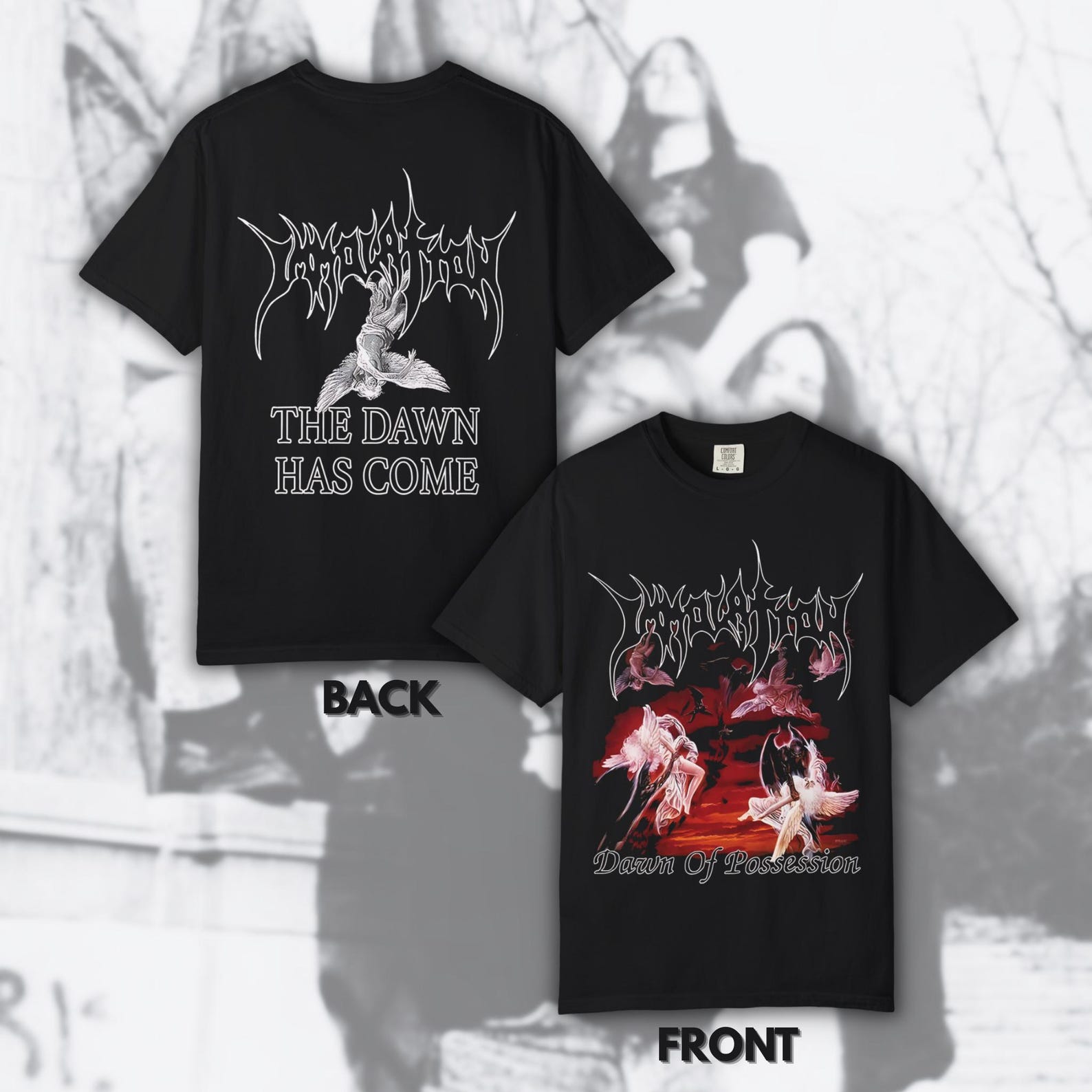 Immolation - Dawn Of Possesion | Size- S, M, L, XL, 2-4 XL S