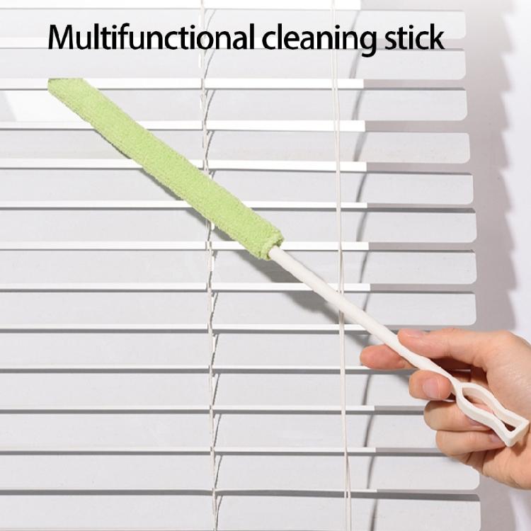 Efficient Narrow Gaps Cleaner Kits Cleaning Rod with 3 Brush Attachments Ergonomic Grip All Purpose Cleaning Tool