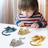 3D-gedruckter artikulierter Drache mit Flügeln Fidget-Drachenspielzeug mit flexiblem Kiefer Geflügelter Drache Schreibtisch-Haustier für Heim- und Bürodekoration Stressabbau