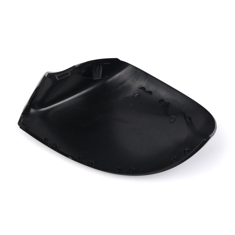 For VW Transporter T5 T5.1 T6 Right Rearview Mirror Housing Replacemet Mirror Covers 7E1857528F 7E1857528G Matte Black-M53K