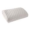 VELVI Decorative bedspread in a shade of warm, light gray - 170x210cm