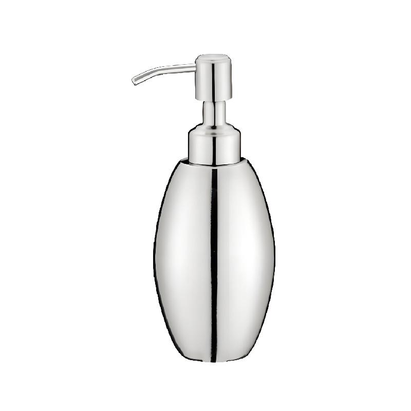 Steel Geometric Stainless Shaped Hand Sanitizer Lotion Storage Bathroom Bottle