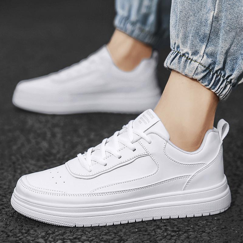 46 Large Size 48 Casual Board Shoes 47 New Fashion Board Shoes Korean Version of White Shoes Breathable Versatile Sports Shoes Men