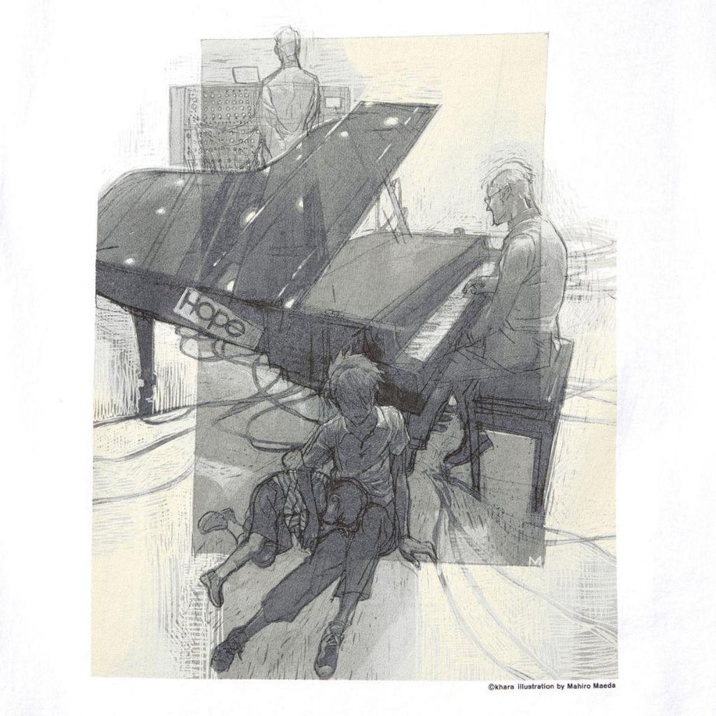 [USED] Evangelion by Maeda Masahiro × GEEKS RULE T-shirt XL