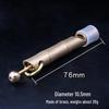 Brass Bamboo Joint Metal Whistle - Survival Tool & Children's Toy Gift