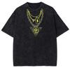 Classic Anime Yugioh Dark Magician  Manga Graphic Print T-Shirt Men Women Vintage Washed Cotton Summer New Tee Streetwear Fashion Oversized Top