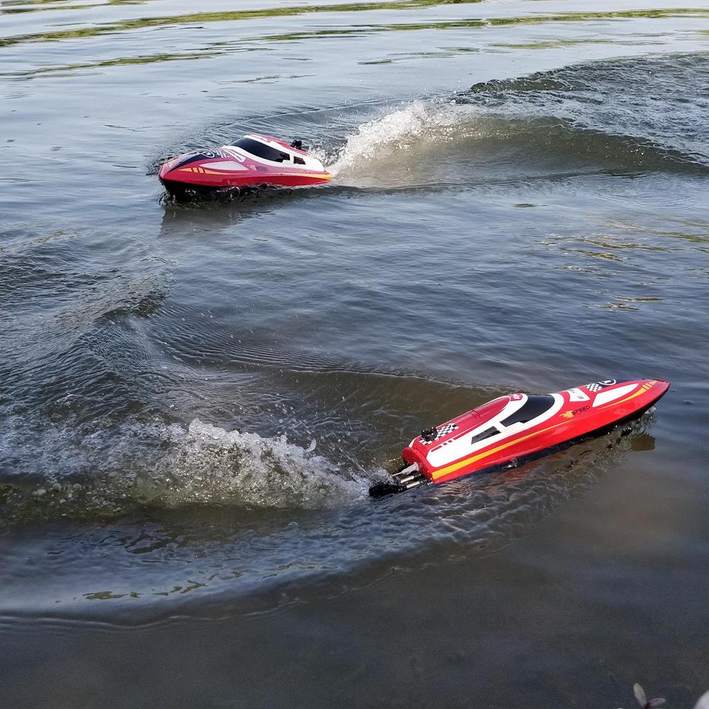 Customized Children's Educational Remote-Controlled Speedboat Toy - Popular Electric Boat for Outdoor Play