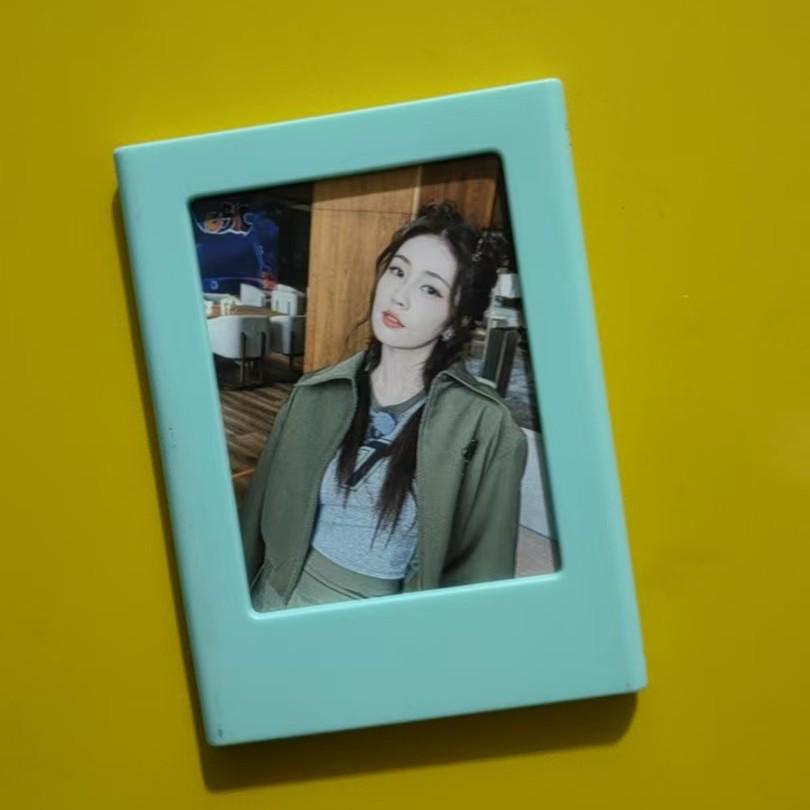 3-Inch Magnetic Polaroid Photo Frame Sticker for Kitchen, Office, Couple, or Bedroom Decor