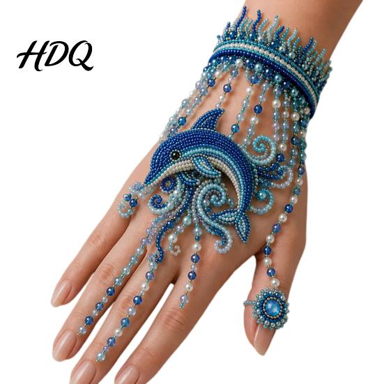 Pulsera Ajustable DIY Kit de Mano con Cuentas Tejido de Cuentas Set para Hacer Joyería Kit de Manualidades de Cadena Hecho a Mano para Adultos Regalos Amantes de las Manualidades