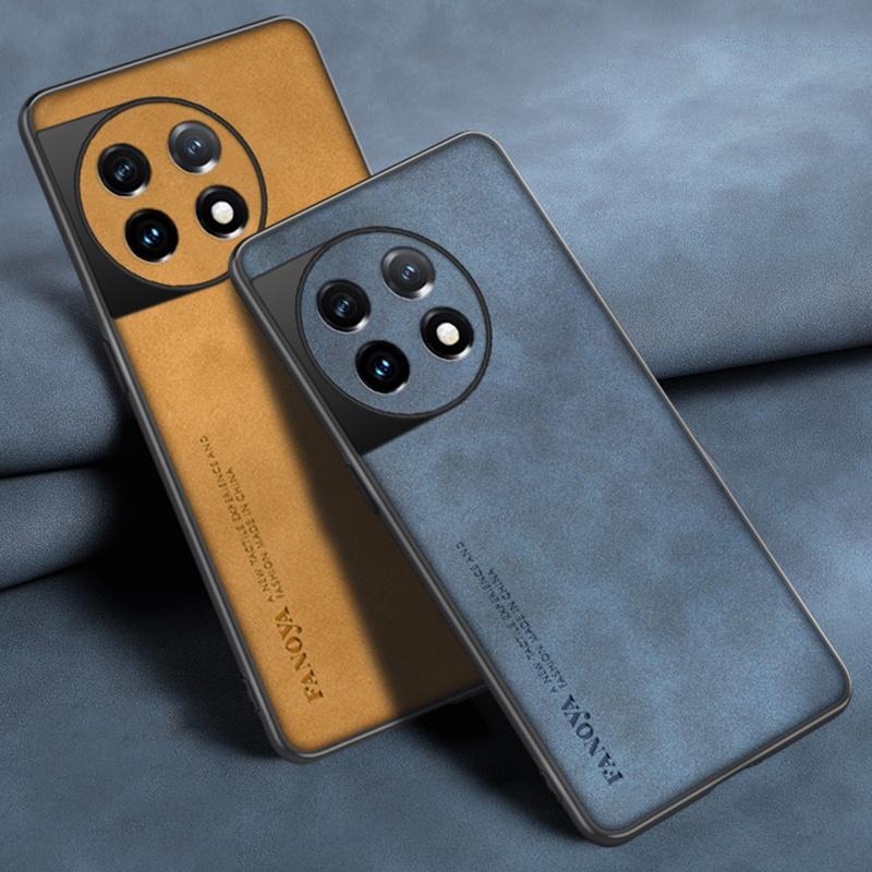 Für OnePlus 11 11R Hülle Luxus PU Leder Handyhülle Für OnePlus Ace 2 5G One Plus 11 R Rückseite TPU Silikon Vollschutz