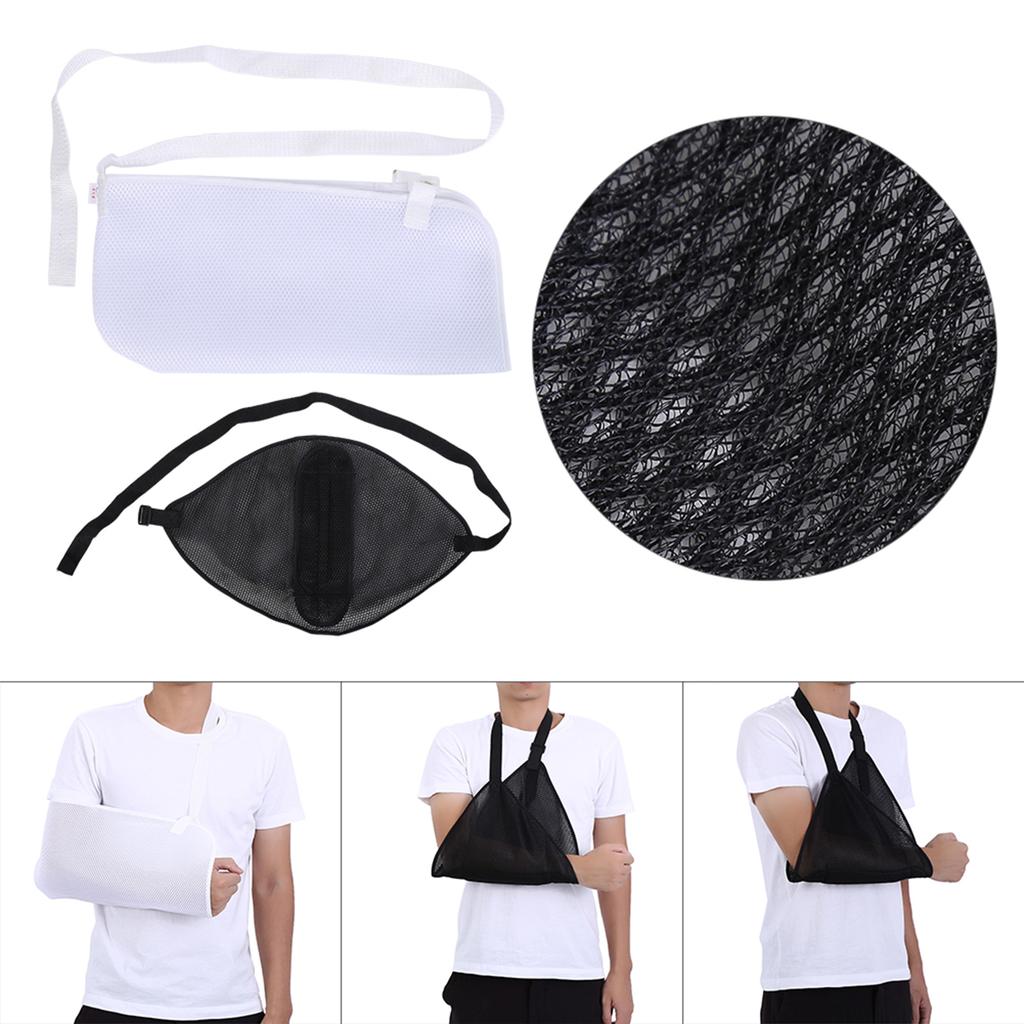 Adjustable Breathable Mesh Arm Sling Elbow Brace Support Shoulder Immobilizer