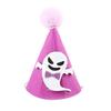 Halloween Pet Accessories Pointed Hat, Cute Ghost Witch Pumpkin Cat Pom-pom Hat for Cats And Small Dogs Holiday Party Accessory Lightweight