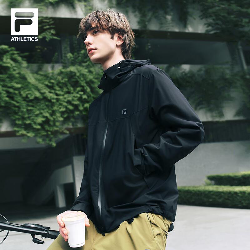 Fila Unisex Woven Hooded Windbreaker Jacket