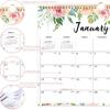 2026 Calendar - JAN 2026 - DEC 2026, 14.6'' X 11.4'', Wall Calendar 2026, Twin-Wire Binding, 12 Months Calendar, Premium Paper