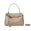 2025 New Women's Bag Authentic Leather High-end One-shoulder Large Capacity 100-piece Cross-border Cowhide