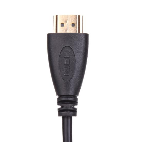 DOONJIEY Right Angle to Male AV HDMI-compatible Male Converter Adapter Cable Cord