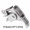 Adjustable Presser Foot Thick Material Heavy Duty Flat Sewing Machine Steel Durable Roller Presser Foot Sewing Embroidery