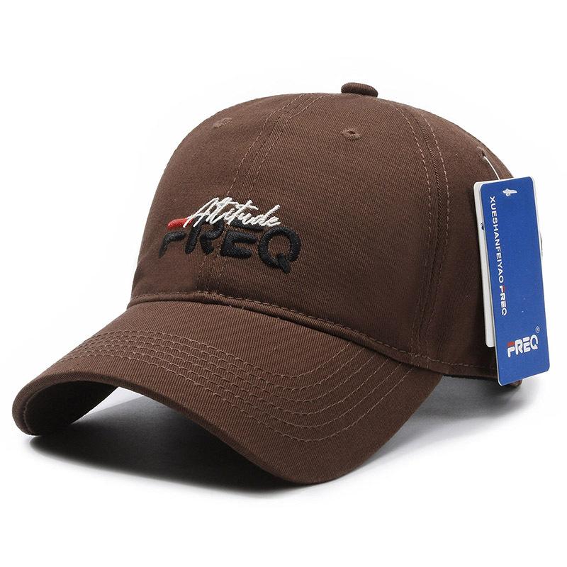 New Embroidered Letter Baseball Caps for Men and Women Outdoor Leisure Sun Protection Cover Fashion Versatile Travel Must
