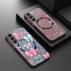 Colorful Bowknots Pattern Case For Samsung Galaxy S26 Ultra S25 S24 Plus S23 S22 S21 FE Magnetic For Magsafe Matte Cover
