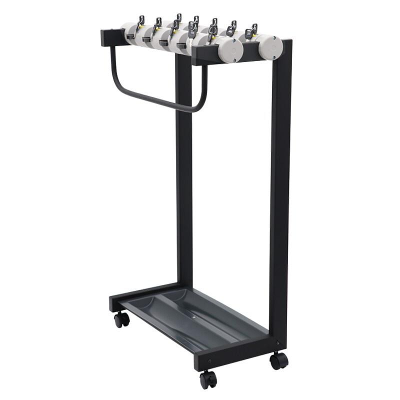 Commercial 12-Slot Lockable Umbrella Stand