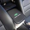 Carbon Fiber Leather Car Console Box Pad Car Armrest Cushion Cover for Land Rover Range Rover Defender Freelander Discovery 1 2 Evoque Rover L322 L405