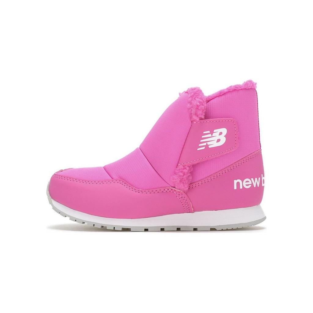 New Balance Round Toe Comfortable Shock Absorbing Kids Boots Kids Boots Pink KB996S2Y