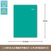 NOLTY 2027 A5 Weekly Business Basic 6702 December Diary, Turquoise, (Starts 2026)