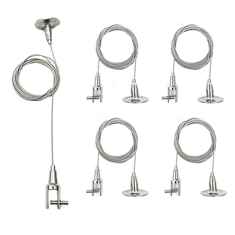 Adjustable Stainless Steel Photo Frame Hanging Wire for Billboards