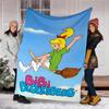 Bibi Blocksberg Theme Printed Blanket Perfect For Couch Bed Travel Outdoor Use Machine Washable Cozy Durable