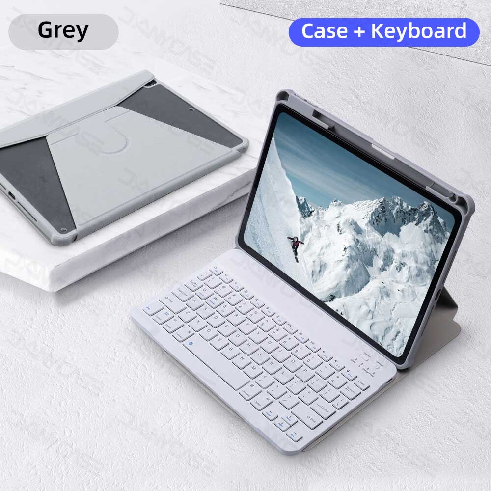 Magnetic Keyboard Case For iPad Pro 11 Air 4/5 10.9 10th 10.5 10.2 9/8/7th Generation Transparent Cover With Keyboard Mouse