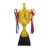 Ideamall Trophy, Championship Cup with Ribbon, Golf, Soccer, Sports, 29cm