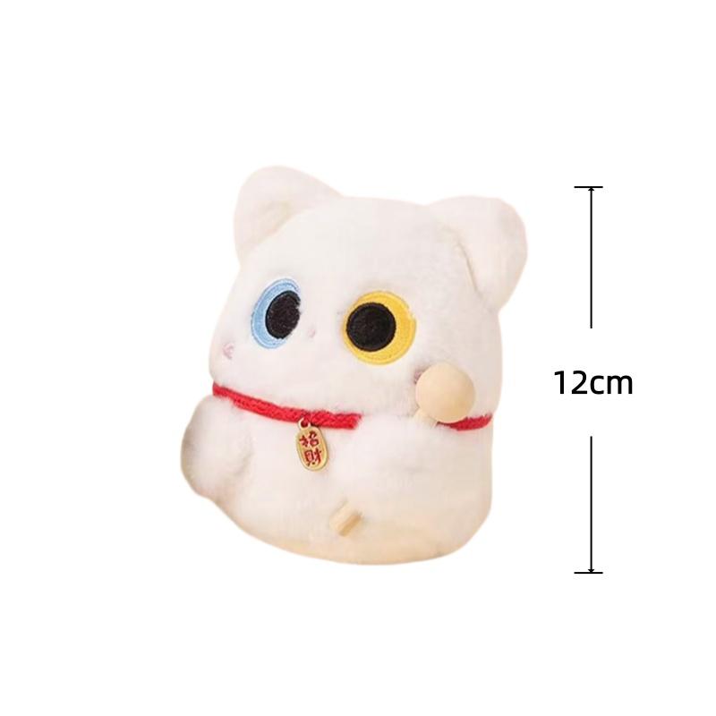 

Wooden Fish Cat Plush Toys 12cm Cat Stuffed Doll Kawaii Desktop Decorative Toys Toys Hobbies Collection Kids Dolls Birthday Gift белый