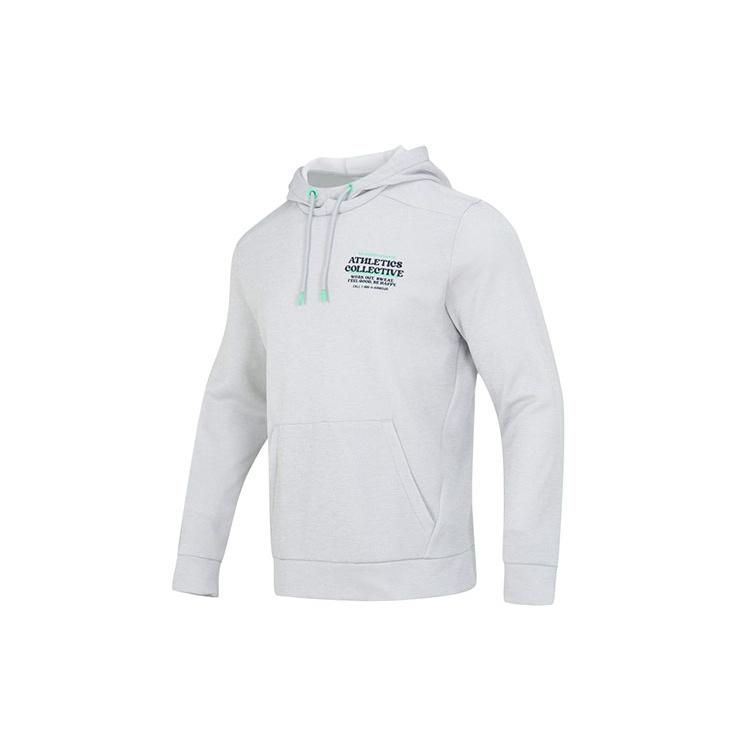 Under Armour Fleece Hoodie Light Grey Men s 1374431-014 M