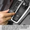 Parking  Brake Switch P Hand Brake P Decoration Cover Sticker for 5 Series 6 Series X3 X4 F10 F11 F18 F06 F12 61312822518