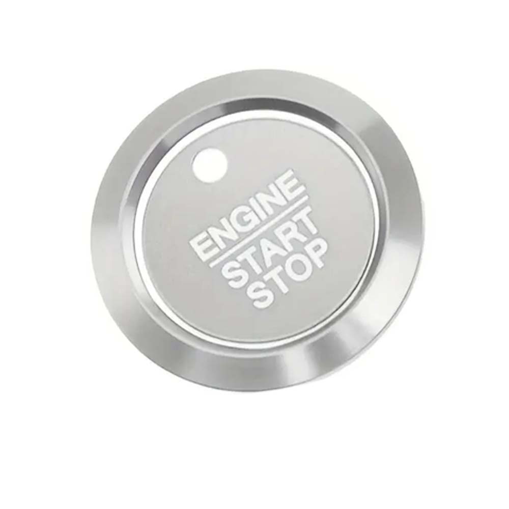 Car Engine Start Stop Button Cover Ignition Key Push Cover Rings For Ford F150 F-150 Kuga Focus MK4 Fiesta ST Car Accessories