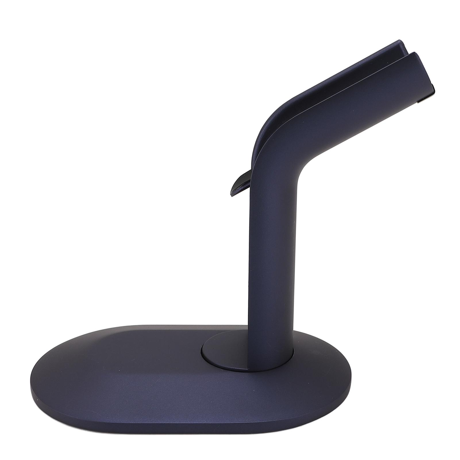 

Hair Dryer Desktop Stand Metal Stable Anti Slip Space Saving Desktop Storage Rack for Airstrait HT01 Hair Straightener синий