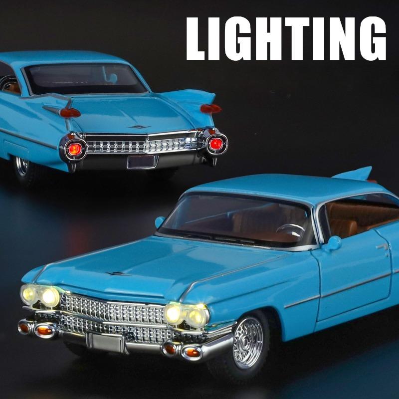 Maßstab 1/32 Eldorado Biarritz Serie Legierungsauto Modell mit Ton Licht Diecast Spielzeugfahrzeuge Kinder Junge Geburtstagsgeschenk Heimdeko