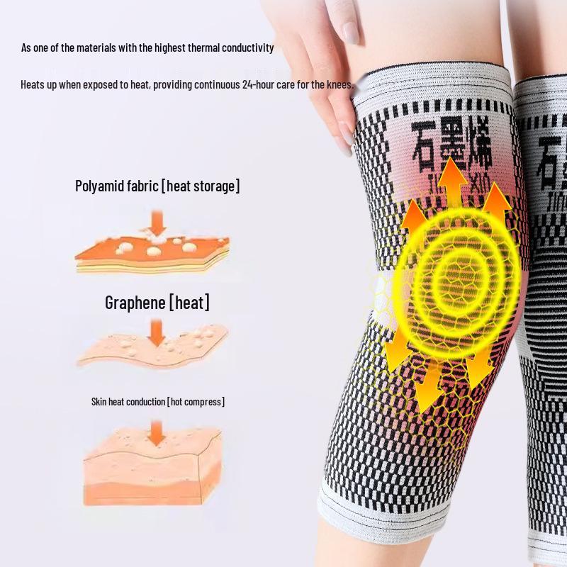 Graphene Knee Pads: Warmth and Breathability for Cold Legs and Elderly Protection