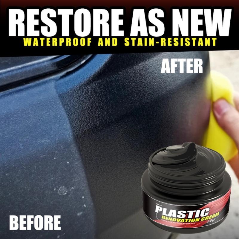 Advanced Engine Restorer Sprayed Renews Plastic Trim Waterproof Protection Lasting Surfaces Restoration Color Enhancement