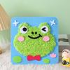 Handmade Wool Embroidery Kit Children's Handmade Plush Sewing Board DIY Sewing Plush Animals Educational Craft Kit