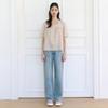 Women Flower Pattern Square Neck Blouse T264mbl253w