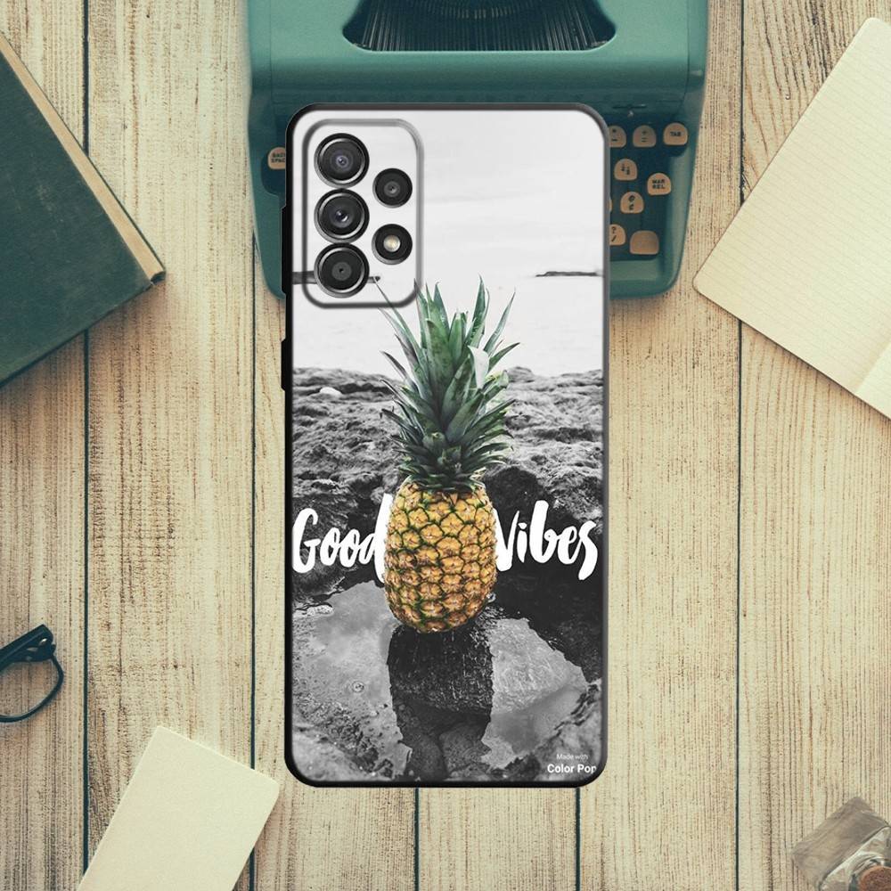 Fruit Pineapple Phone Case For Samsung S21,S22 Ultra,S20,S30 plus,S22 plus,S23,S30 ultra 5G Silicone Cover