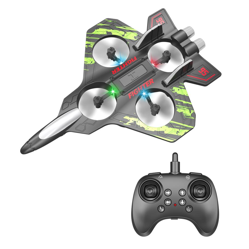 Durable and Crash-Resistant Fixed Wing Remote Control Toy for Children