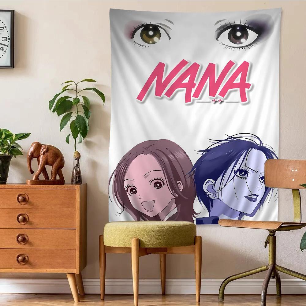 VIKAMA Vintage Animation Poster Style Decoration Cloth anime Girl Heart Bedroom Bedside Dormitory Wall Decoration