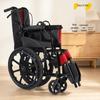 20-inch Folding Wheelchair for Seniors and Disabled, Outdoor Mobility Scooter.