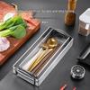 FATTBAO 304 Stainless Steel Chopstick & Utensil Drainer