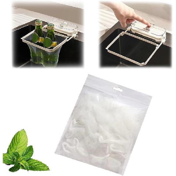 Фильтр для раковины с присоской, фильтр для слива кухонной раковины, фильтр для сбора пищевых продуктов всасывающего типа, сетчатый фильтр для слива кухонной раковины, корзина для отходов 50pcs-bags