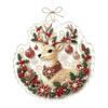 2D Acrylic Christmas Hanging Ornament for Holiday Tree, Window, Wall and Home Decor